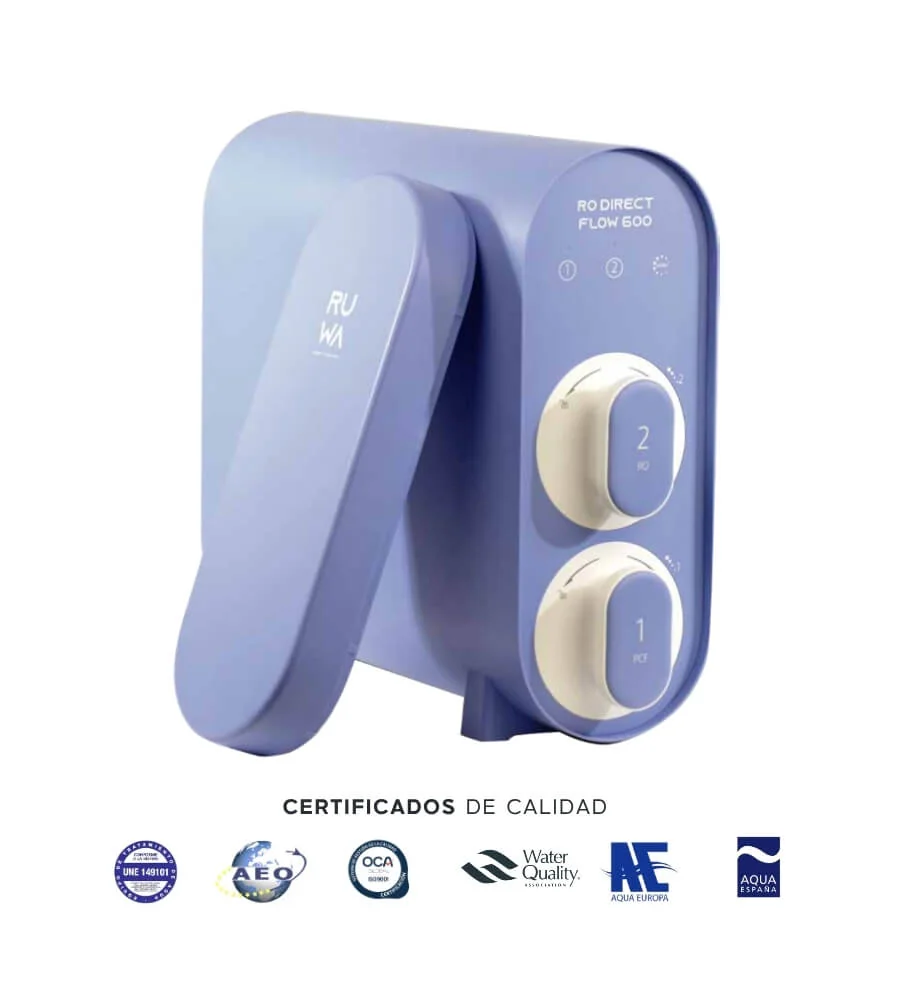 RUWA Direct Flow 600 — Purificador sobremesa
