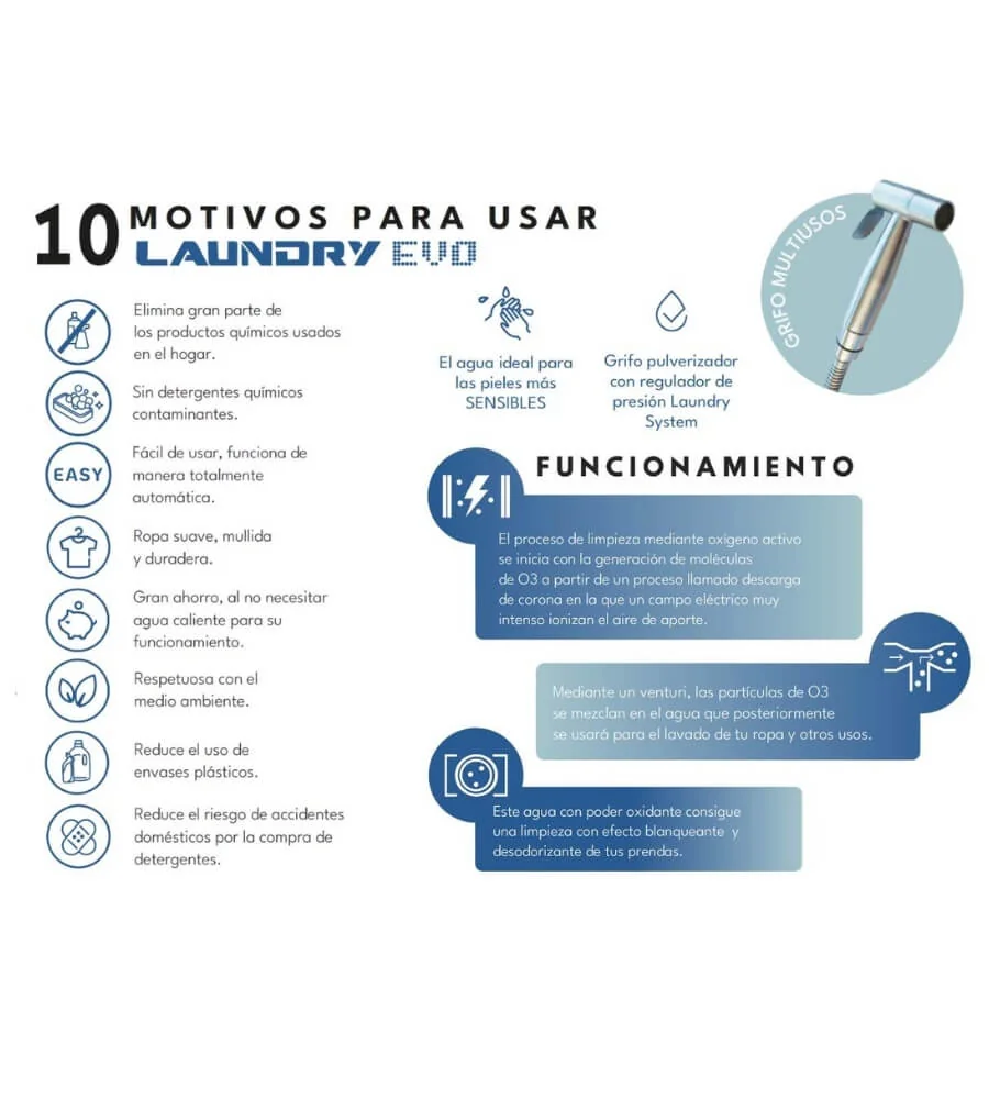 Laundry Evo — Grifo Multiusos