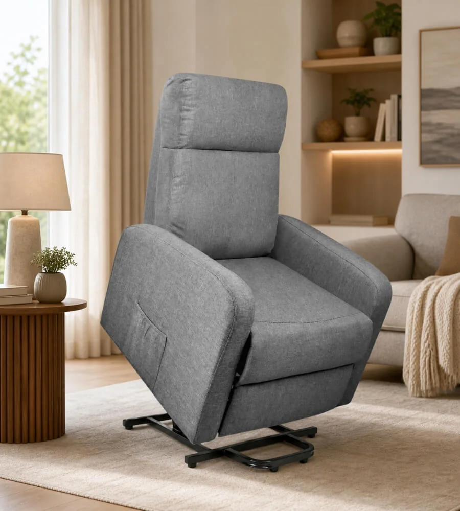 Sillón Elite — Sistema de masaje por impulsos con 8 motores y 5 zonas corporales