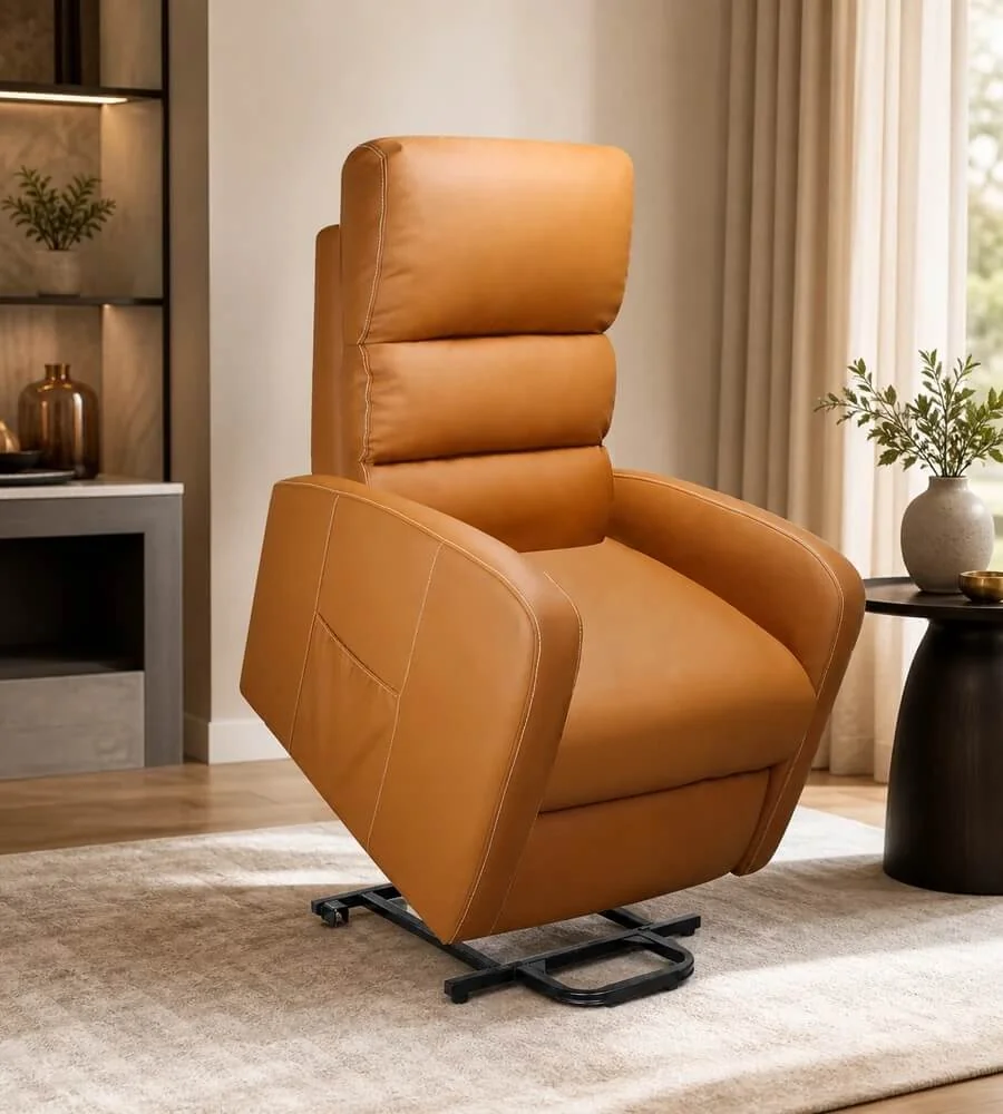 Sillón Senior — Sistema de masaje por impulsos con 8 motores y 5 zonas corporales