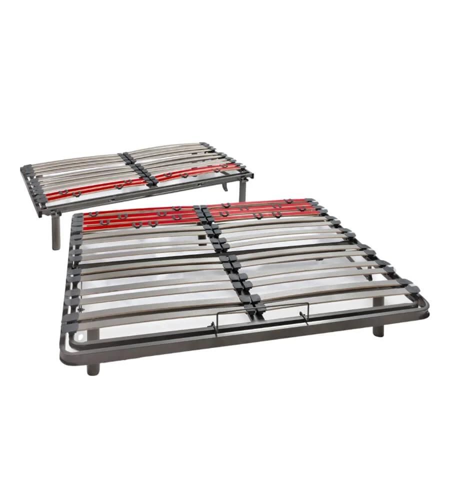 Somier Articulado Partido Horizontal — 5 superficies, control un botón