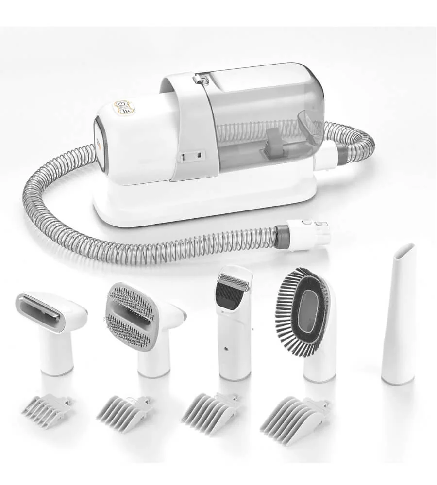 Aspirador Mascota 3 en 1 — Sistema corte y aspiración combinados