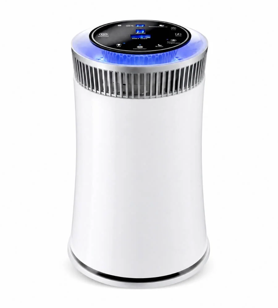 Purificador de Aire Air Freshlife 360 — HEPA 4 sistemas · Aniones · UV