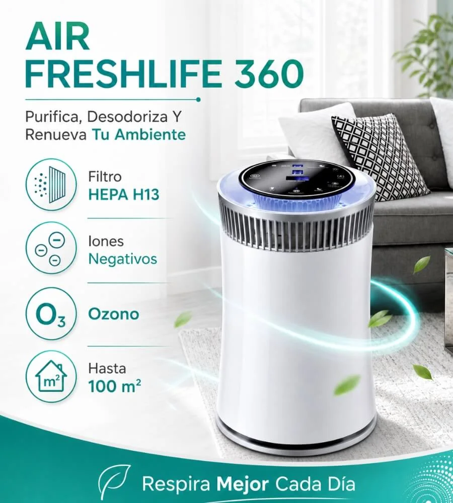 Air Freshlife 360 — Lámpara UV ultravioleta desinfección