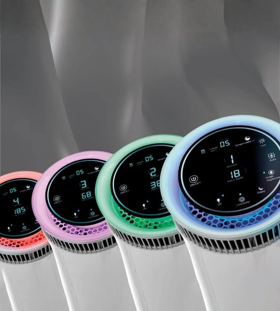 Air Freshlife 360 — Modo silencioso 25dB temporizador programable