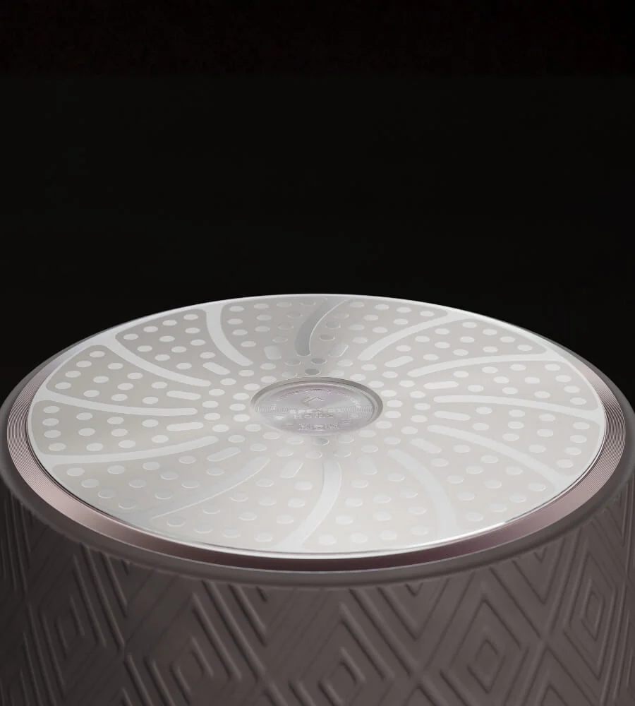 Sartenes Fundición — Tapa universal con vapor variable patentado