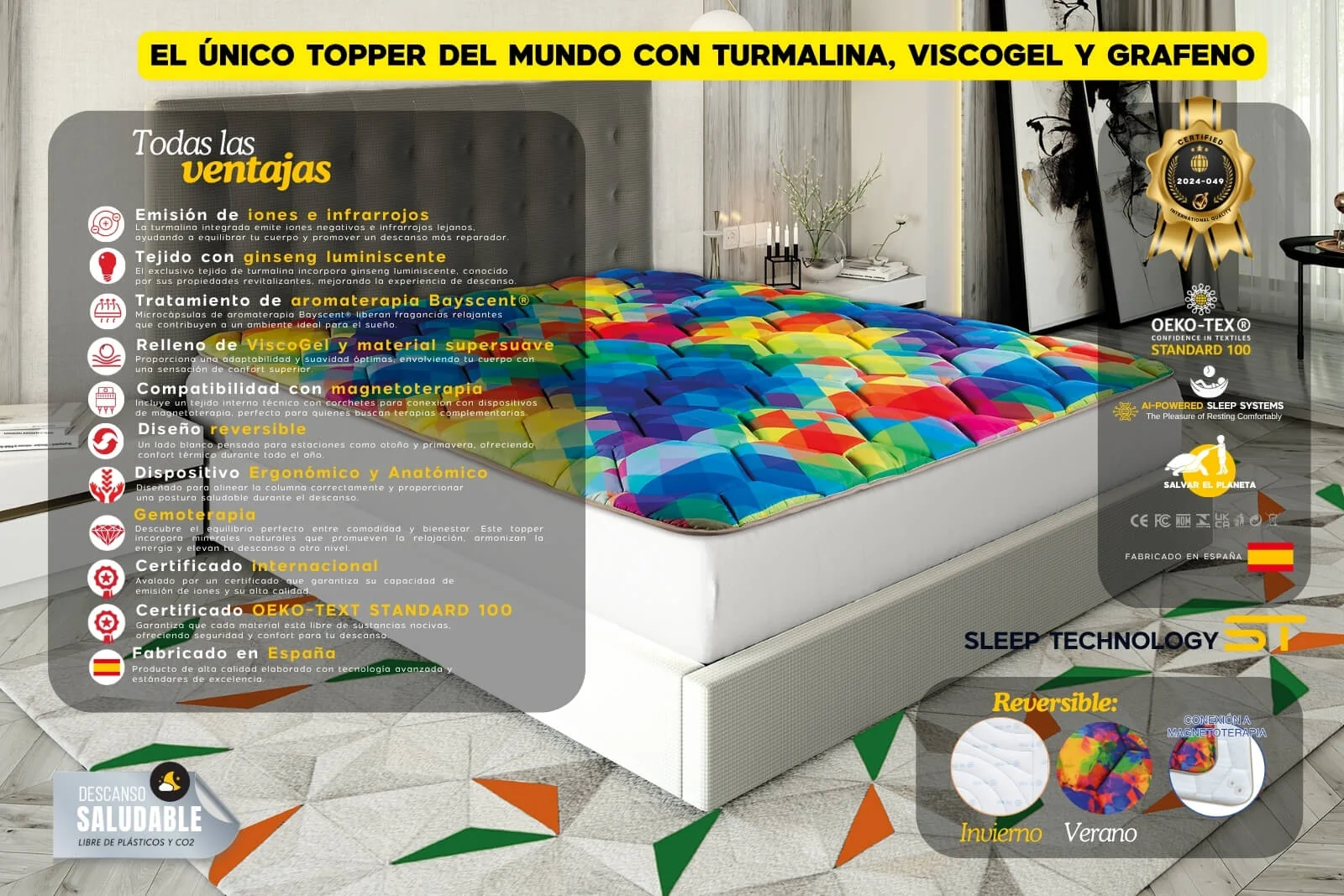 Topper de Grafeno