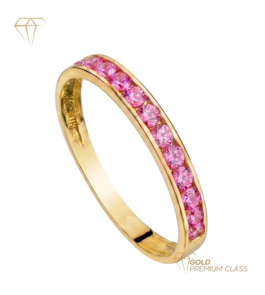 Anillo Infinity Oro Amarillo 18k — versión 2