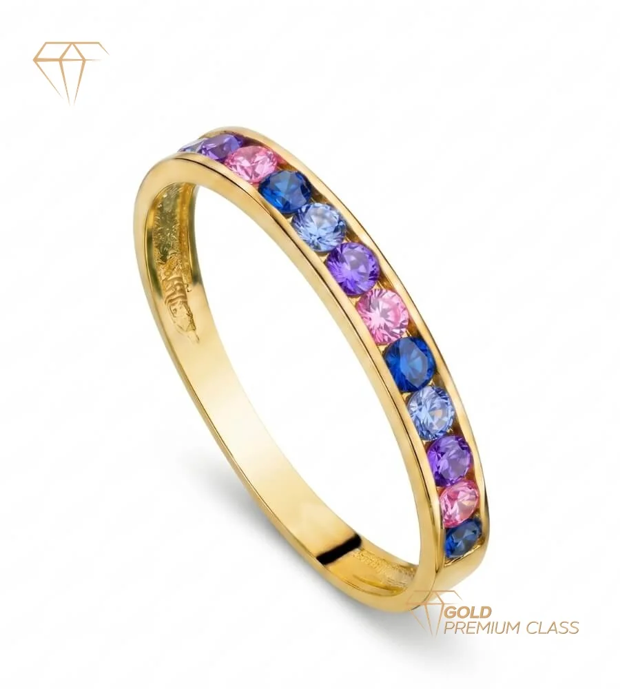 Anillo Infinity Oro Amarillo 18k — versión 4