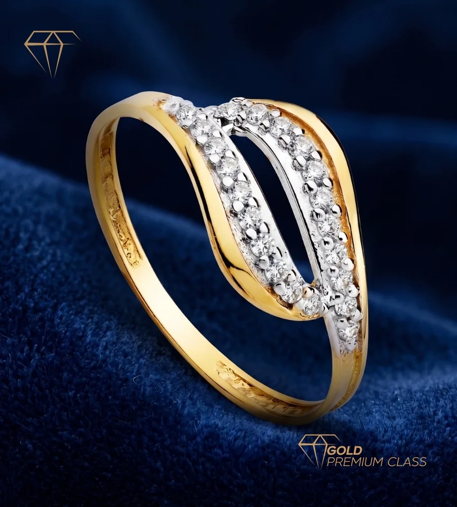 Anillo Tesoro Eterno Oro Bicolor 18k — look 6