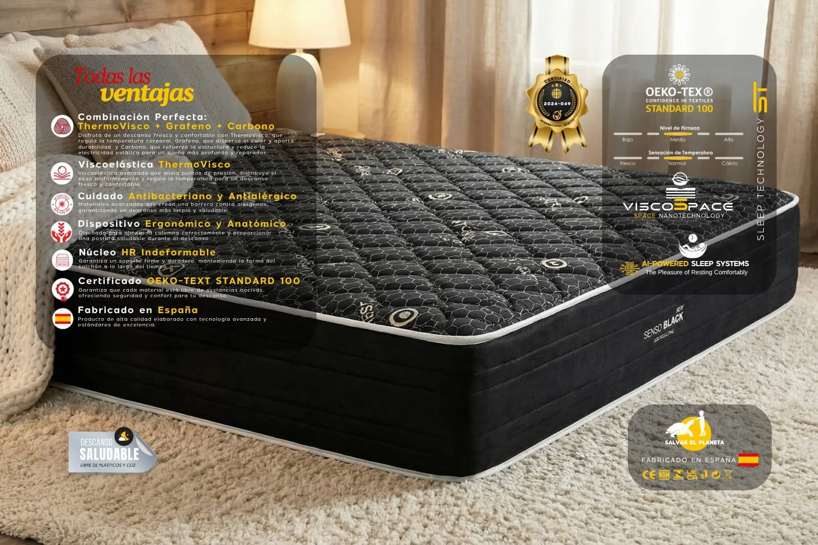 Colchones y sistemas de descanso premium