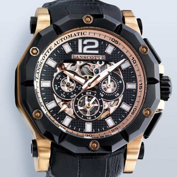 Reloj Ultimate — Skeleton automático oro rosa